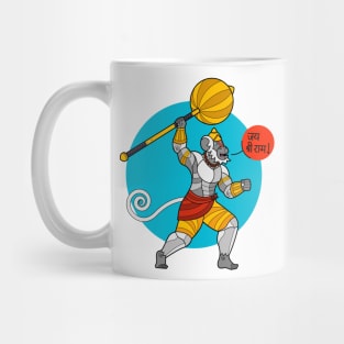 Hanuman Triumphant Mug